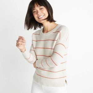 Marine Layer Nina Crewneck Sweater in Oatmeal